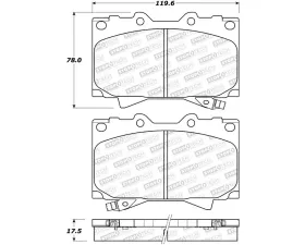 StopTech Brake Rotor, Front, Slotted, Red, Ford Mustang 2015-2023, 308.0772