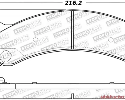 StopTech Brake Rotor, Front, Silver, Ford Mustang 2015-2023, 308.0784 - 308.07840