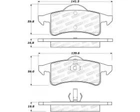 StopTech Brake Rotor, Front, Silver, Ford Mustang 2015-2020, 308.0791