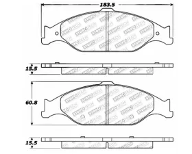 StopTech Brake Rotor, Front, Silver, Honda Civic 2006-2011, 308.0804