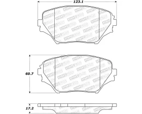 StopTech Brake Rotor - Front, Silver, Mazda 3 2004-2009, 308.0862