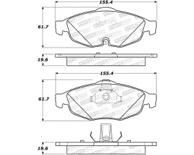 StopTech Brake Rotor, Front, Silver, for Honda Civic 2006-2011, 308.0869