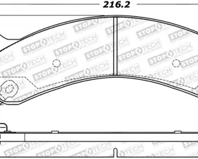 StopTech Brake Rotor, Front, Silver, for Honda Civic 2006-2011, 308.0909