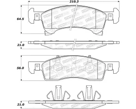 StopTech Brake Rotor Set, Front, Silver, Ford Mustang 2015-2020, 308.0934