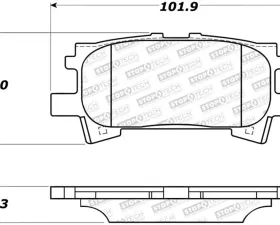 StopTech Brake Rotor - Front, Slotted, Silver, for Honda Civic 2006-2011, 308.0996