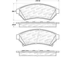 StopTech Brake Rotors, Front, Slotted, Red, BMW 3 Series 2006-2013, 308.1075
