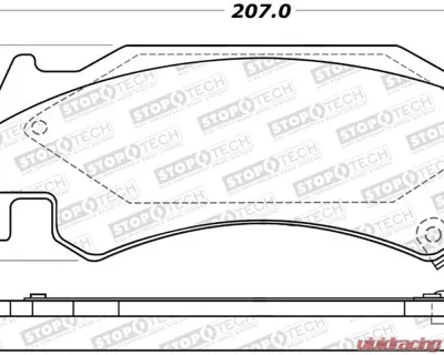 StopTech Brake Rotors, Front, Slotted, Black, Ford Mustang 2015-2023 308.1085 - 308.10850