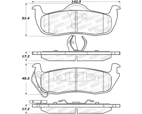 StopTech Brake Rotor, Front, Black, for Honda Civic 2006-2011, 308.1087