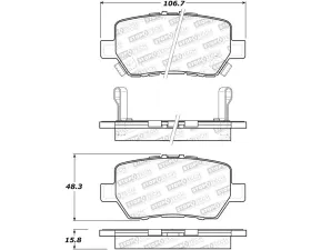 StopTech Performance Brake Rotor, Front, Silver, BMW 3 Series 2006-2013, 308.109