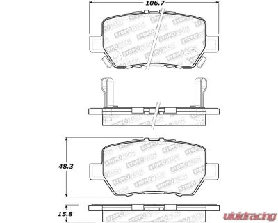 StopTech Performance Brake Rotor, Front, Silver, BMW 3 Series 2006-2013, 308.109 - 308.10900