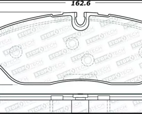 StopTech Brake Rotor, Front, Silver, for Honda Civic 2006-2011, 308.1098