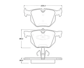 StopTech Brake Rotor Set, Front, Silver, for Ford Mustang 2015-2023, 308.117