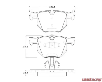 StopTech Brake Rotor Set, Front, Silver, for Ford Mustang 2015-2023, 308.117 - 308.11700