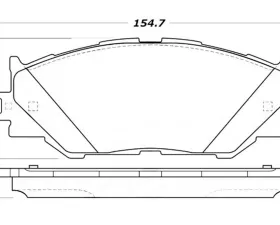 StopTech Brake Rotor, Front, Silver, Ford Mustang 2015-2023, 308.1178