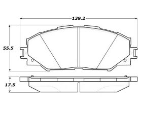 StopTech Brake Rotor, Front, Black, Ford Mustang 2015-2023, 308.121