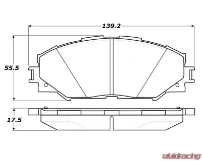 StopTech Brake Rotor, Front, Black, Ford Mustang 2015-2023, 308.121 - 308.12100