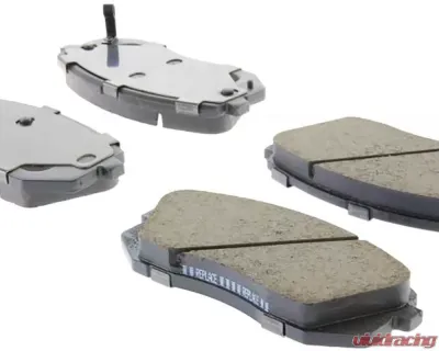 StopTech Brake Pads, Front, Red, for Honda Civic 2006-2011, 308.1295 - 308.12950