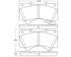 StopTech Brake Rotor Set, Front, Silver, for Honda Civic 2006-2011, 308.1303