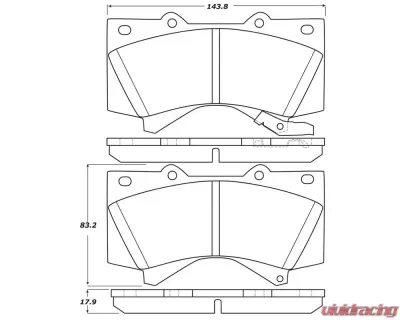 StopTech Brake Rotor Set, Front, Silver, for Honda Civic 2006-2011, 308.1303 - 308.13030