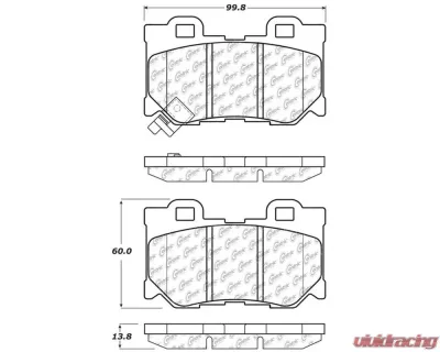 StopTech Brake Rotor, Front, Silver, for Honda Civic 2006-2011, 308.1347 - 308.13470