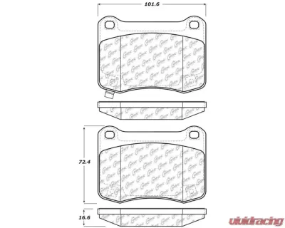 StopTech Brake Rotor, Front, Silver, for Honda Civic 2006-2011, 308.1366 - 308.13660