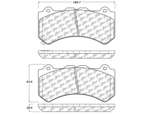 StopTech Brake Rotor - Front, Silver, Ford Mustang 2015-2020, 308.1382