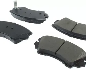 StopTech Performance Brake Pads - Front, Red, Honda Civic 2006-2011, 308.1404