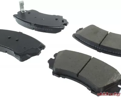 StopTech Performance Brake Pads - Front, Red, Honda Civic 2006-2011, 308.1404 - 308.14040