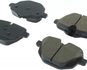 StopTech Brake Pads - Front, Ceramic, Red, Ford Mustang 2015-2023, 308.1473