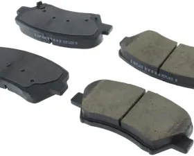 StopTech Brake Pads, Front, Ceramic, Red, Ford Mustang 2015-2020, 308.1543