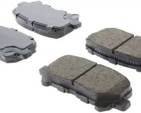 StopTech Brake Pads - Front, Ceramic, Red, for Ford Mustang 2015-2023, 308.1585