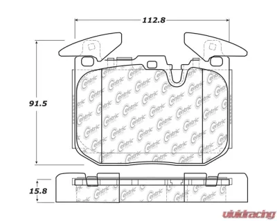 StopTech Brake Rotor, Front, Silver, for Ford Mustang 2015-2023 - 308.1609 - 308.16090