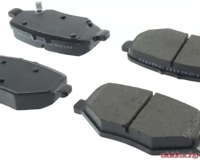 StopTech Brake Pads - Front, Red, for Honda Civic 2006-2011, 308.1612 - 308.16120