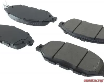 StopTech Brake Pads - Front, Ceramic, Black, for Honda Civic 2016-2021 - 308.1649 - 308.16490