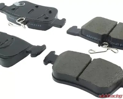 StopTech Performance Brake Pads for Ford Mustang 2015-2023, Red, 308.1665 - 308.16650