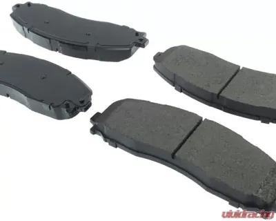 StopTech Brake Pads - Front, Ceramic, Red, Ford Mustang 2015-2023, 308.1691 - 308.16910