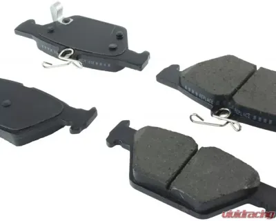 StopTech Brake Rotors, Front, Black, for Honda Civic 2006-2011, 308.1808 - 308.18080