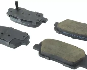 StopTech Brake Rotor Set, Front, Silver, for Honda Civic 2001-2005 - 308.1816