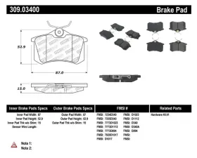 StopTech Brake Rotor, Front, Silver, for BMW 3 Series 2007-2013, 309.034