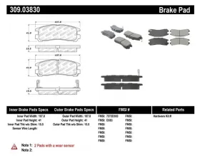 StopTech Brake Rotor Set - Front, Silver, for Honda Civic 2006-2011, 309.0383