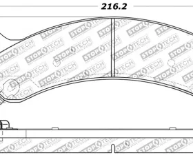 StopTech Brake Rotor, Front, Silver, for Honda Civic 2006-2011, 309.0784