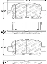 StopTech Brake Rotor, Front, Black, for Honda Civic 2006-2011, 309.0865                                     - 309.08650 - Image 4