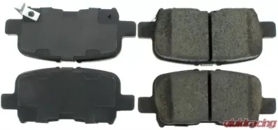 StopTech Brake Rotor, Front, Black, for Honda Civic 2006-2011, 309.0865 - 309.08650