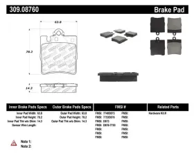 StopTech Brake Rotor, Front, Black, for Honda Civic 2006-2011 - 309.0876