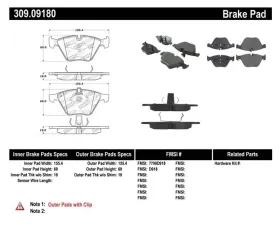 StopTech Brake Rotor, Front, Silver, for Ford Mustang 2015-2023, 309.0918