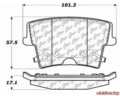 StopTech Brake Rotor, Front, Silver, for Honda Civic 2006-2011, 309.1057 - 309.10570
