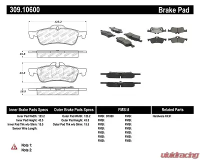 StopTech Brake Rotors - Front, Slotted, Black, Honda Civic 2006-2011, 309.106 - 309.10600