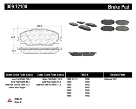StopTech Brake Rotor, Front, Silver, for Honda Civic 2006-2011, 309.121