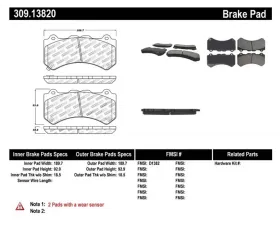 StopTech Brake Rotor - Front, Silver, for Ford Mustang 2015-2022, 309.1382