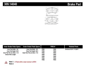 StopTech Brake Rotor - Front, Vented, Silver, for Ford Mustang 2015-2023, 309.1404